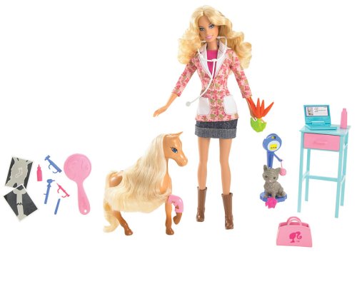 vet barbie set