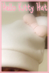 Fleece Hat: Hello Kitty Ears || October 2009
