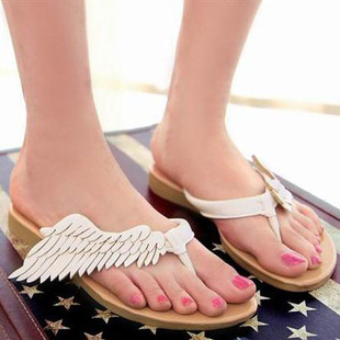 2013-summer-women-angel-wings-sandals-lady-wings-slippers-woman-wings-slippers-flat-heel-shoes