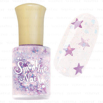smoothie nail purple stars