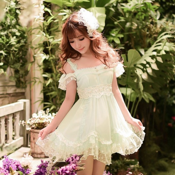 Princess-sweet-lolita-dress-Candy-rain-Summer-Japanese-style-sweet-Pure-and-fresh-Condole-belt-chiffon