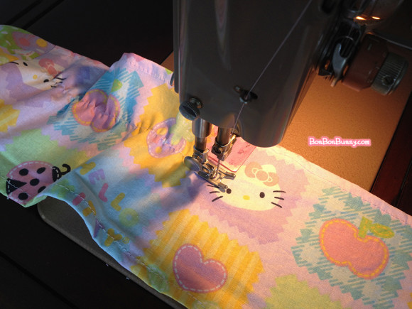 hello kitty fairy kei skirt sewing tutorial (10)