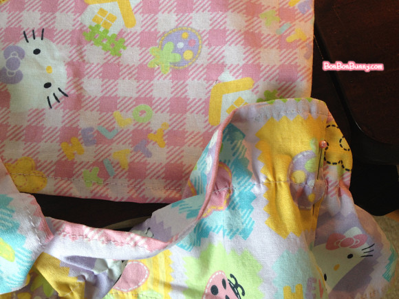 hello kitty fairy kei skirt sewing tutorial (11)