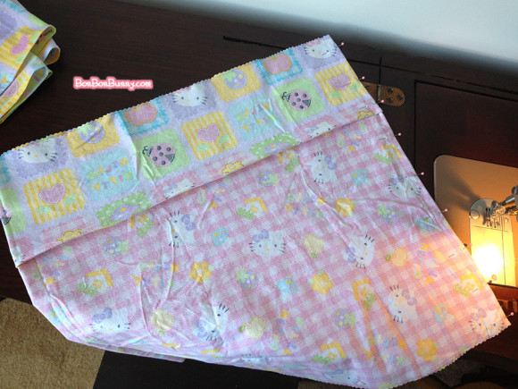 hello kitty fairy kei skirt sewing tutorial (9)