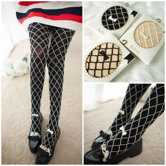 Cute, Elegant, and Pretty Printed Tights and Stockings (3)