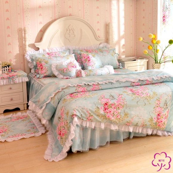 Pastel Princess Bed Sets (4)